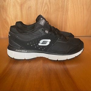 Women’s 6 Skechers Flex Sole Lightweight Black CCKC0716